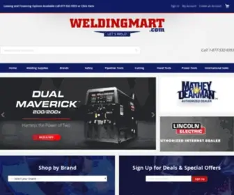 Weldingmart.com(Lincoln Welders & MIG and TIG Welding Tools & Supplies) Screenshot
