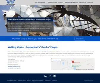 Weldingworks.com(Connecticut's "Can Do" People) Screenshot