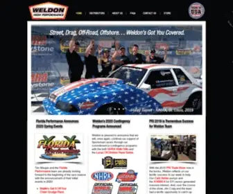 Weldonracing.com(Weldon Racing Pumps) Screenshot