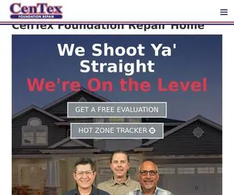 Welevelit.com(CenTex Foundation Repair and House Leveling) Screenshot