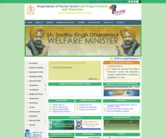 Welfarepunjab.gov.in(Welfarepunjab) Screenshot