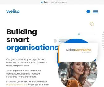 Welisa.com(Salesforce Consulting and Commerce) Screenshot