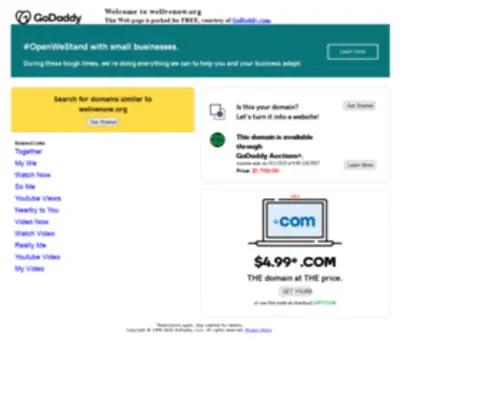Welivenow.org(Live Now) Screenshot
