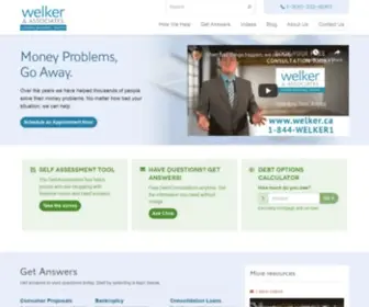 Welker.ca(Licensed Insolvency Trustee) Screenshot