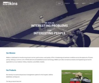 Welkinsmed.com(Innovative systems & services for the hospital) Screenshot