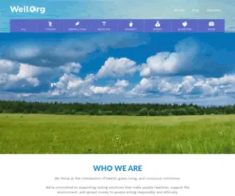 Well.org(Serving People and Planet) Screenshot