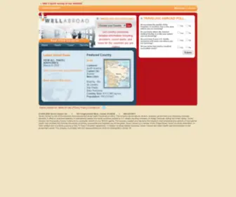 Wellabroad.com(Travel safety) Screenshot