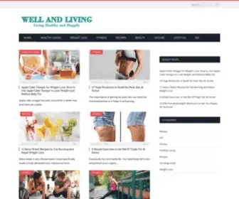 Wellandliving.com(Well and Living) Screenshot