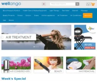 Wellango.de(Und Gesundheitsprodukte online kaufen) Screenshot