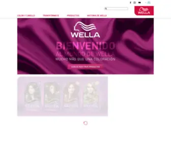 Wellasoftcolor.com.ar(Productos y tintes de cabello) Screenshot