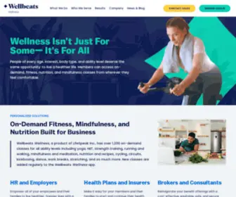 Wellbeats.com(Employee Wellness Programs) Screenshot