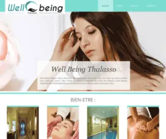 Wellbeingthalasso.com(Accueil) Screenshot