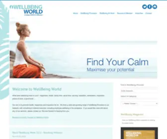 WellbeingWorld.je(WellbeingWorld) Screenshot