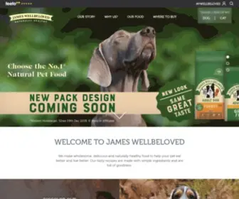 Wellbeloved.co.uk(Natural & Healthy Dog) Screenshot