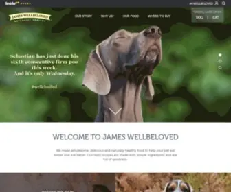 Wellbeloved.com(Natural & Healthy Dog) Screenshot