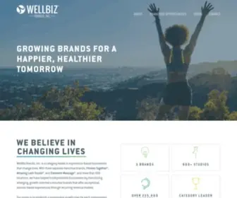 Wellbizbrands.com(A Franchise Portfolio Company) Screenshot