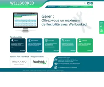 Wellbooked.fr(Votre outil de gestion de booking) Screenshot