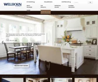 Wellbornclosets.com(A Family Cabinet Company) Screenshot