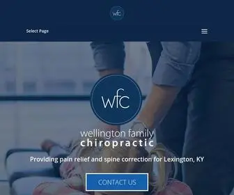 Wellchiropractic.com(Wellington Family Chiropractic) Screenshot