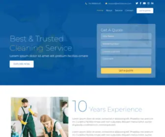 Wellcleaners.com(Cleaning Service Provider) Screenshot