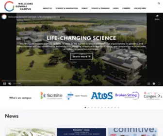 Wellcomegenomecampus.org(Wellcome Genome Campus) Screenshot