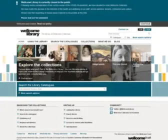 Wellcomelibrary.org(Wellcome Collection) Screenshot