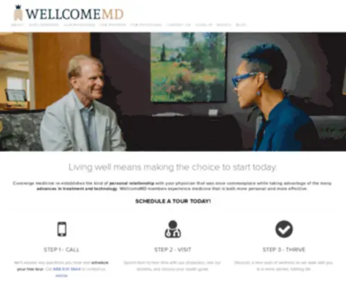 Wellcomemd.com(Concierge Medicine) Screenshot