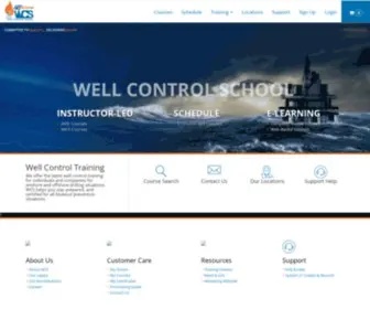 Wellcontrol.com(Well Control Training) Screenshot