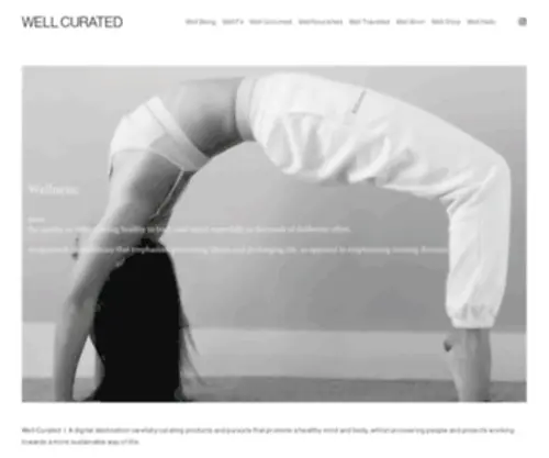 Wellcurated.co.uk(WELL CURATED) Screenshot