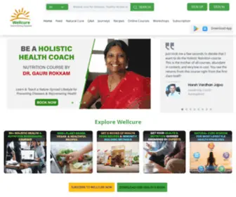 Wellcure.com(Natural Healing) Screenshot