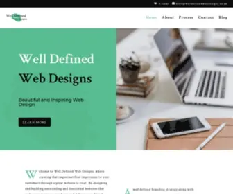 Welldefinedwebdesigns.co.uk(Well Defined Web Designs) Screenshot