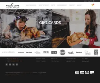 Welldonecc.com(Well Done Cooking Classes) Screenshot