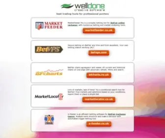 Welldonesoft.com(WellDone Creative Software) Screenshot