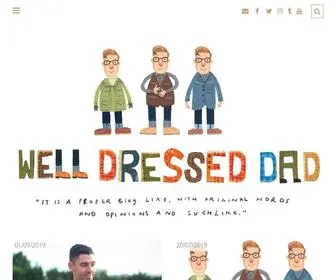 Welldresseddad.com(It is a proper menswear blog) Screenshot