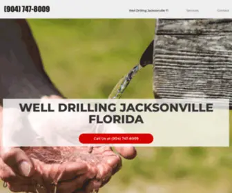 Welldrilling-Jacksonvillefl.com(Well Drilling Jacksonville FL) Screenshot