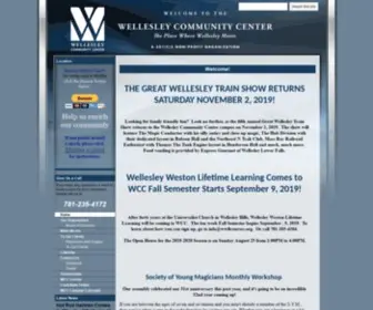 Wellesleycommunitycenter.org(WCCWellesley) Screenshot