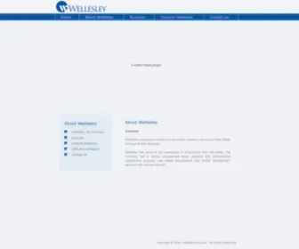 Wellesleycorp.com(About Wellesley) Screenshot