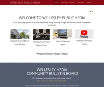 Wellesleymedia.org(The Wellesley Media Corporation) Screenshot