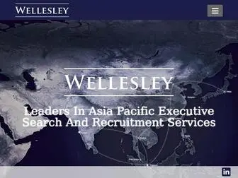 Wellesleys.com(Leaders in Asia Pacific Executive Search and Recruitment Services) Screenshot
