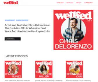 Wellfedpodcast.com(Wellfed Design Podcast) Screenshot