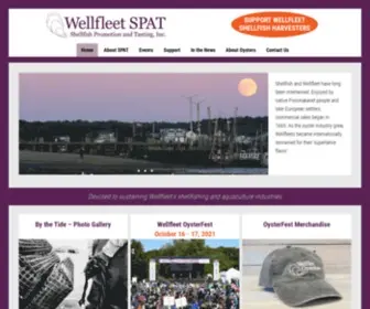 Wellfleetspat.org(Wellfleet SPAT) Screenshot