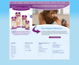 Wellgateproducts.com(Church & Dwight Co) Screenshot