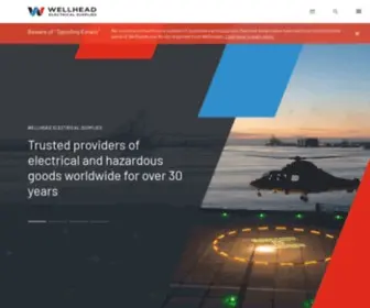 Wellheads.co.uk(Wellheads Electrical Supplies) Screenshot