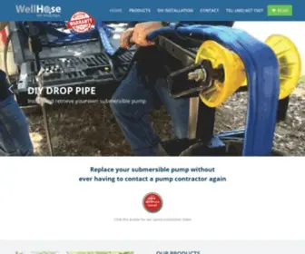 Wellhose.com(DIY Well Drop Pipe) Screenshot