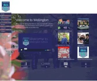 Wellington-School.co.uk(Wellington) Screenshot