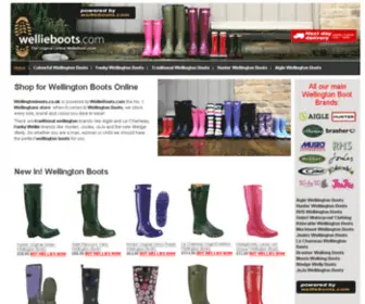 Wellingtonboots.co.uk(Wellington Boots) Screenshot