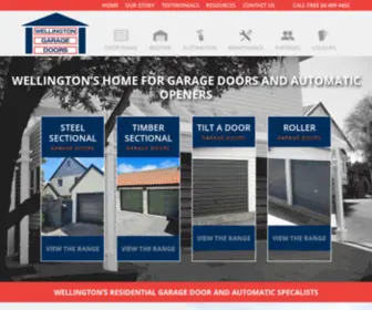 Wellingtongaragedoors.co.nz(Garage Doors) Screenshot