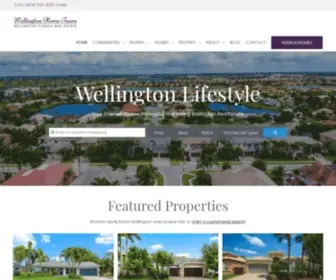 Wellingtonhometeam.com(Wellington Florida Homes for Sale and Real Estate) Screenshot