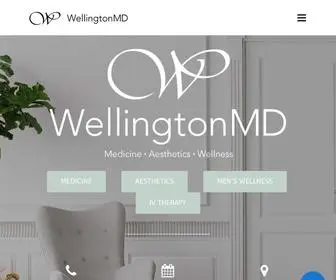 Wellingtonmd.com(Mens Wellness Testosterone Therapy) Screenshot