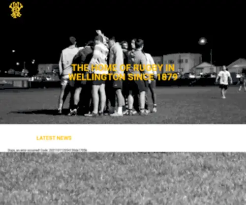 Wellingtonrugby.co.nz(Wellington Rugby Football Union) Screenshot